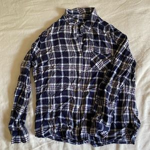 Banana Republic plaid shirt